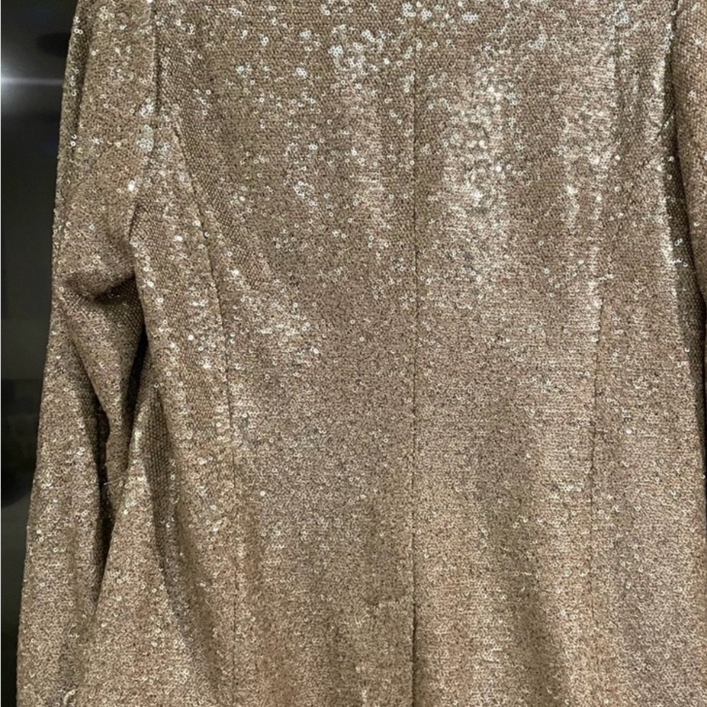 House of Harlow Sequin double breasted Blazer - Picture 3 of 5